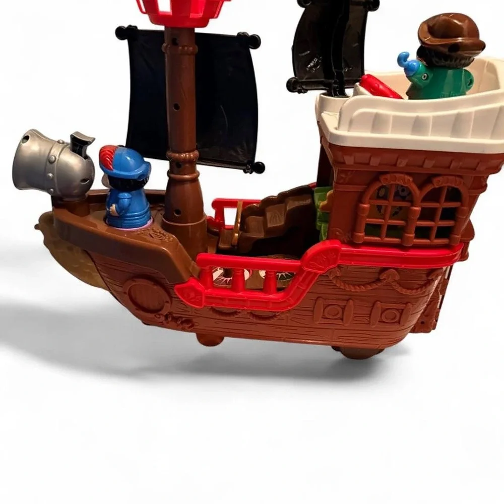 Retired VTech Treasure Seekers Pirate Ship Interactive Learning Playset